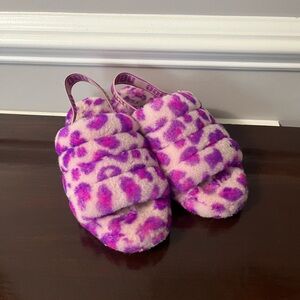 Cozy Slippers in Pink and Purple